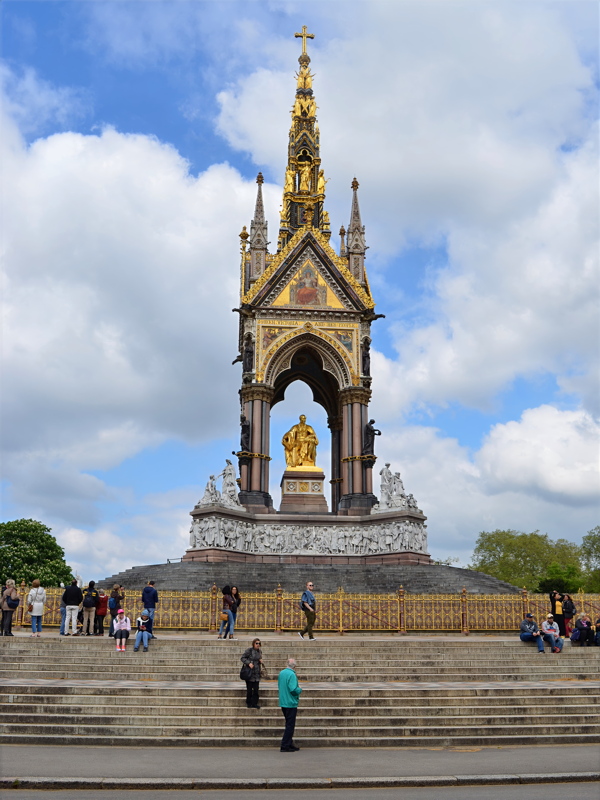 16 - The Albert Memorial located in Kensington Gardens in London, United Kingdom